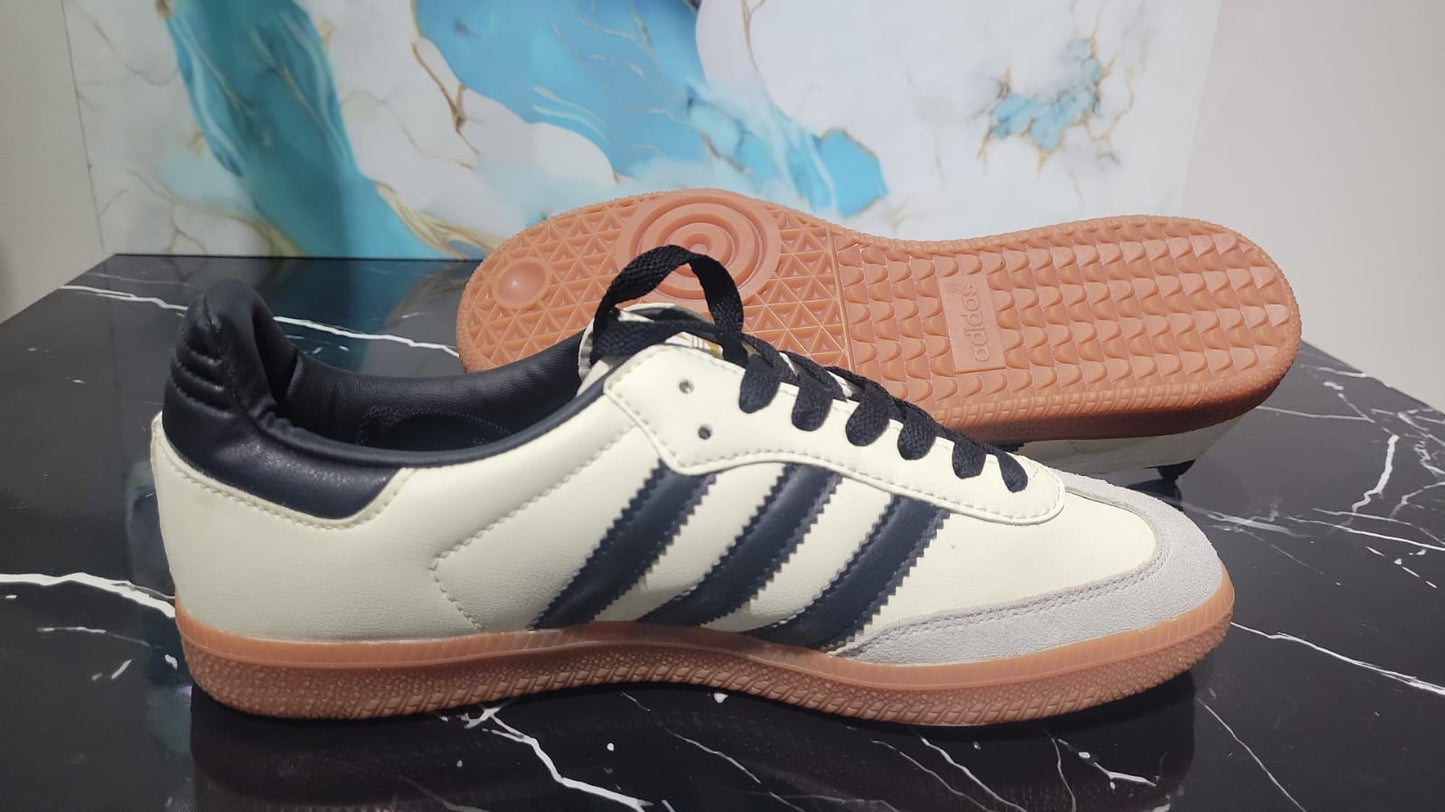 ADIDAS – Zapatillas Samba OG Cream White & Black Unisex