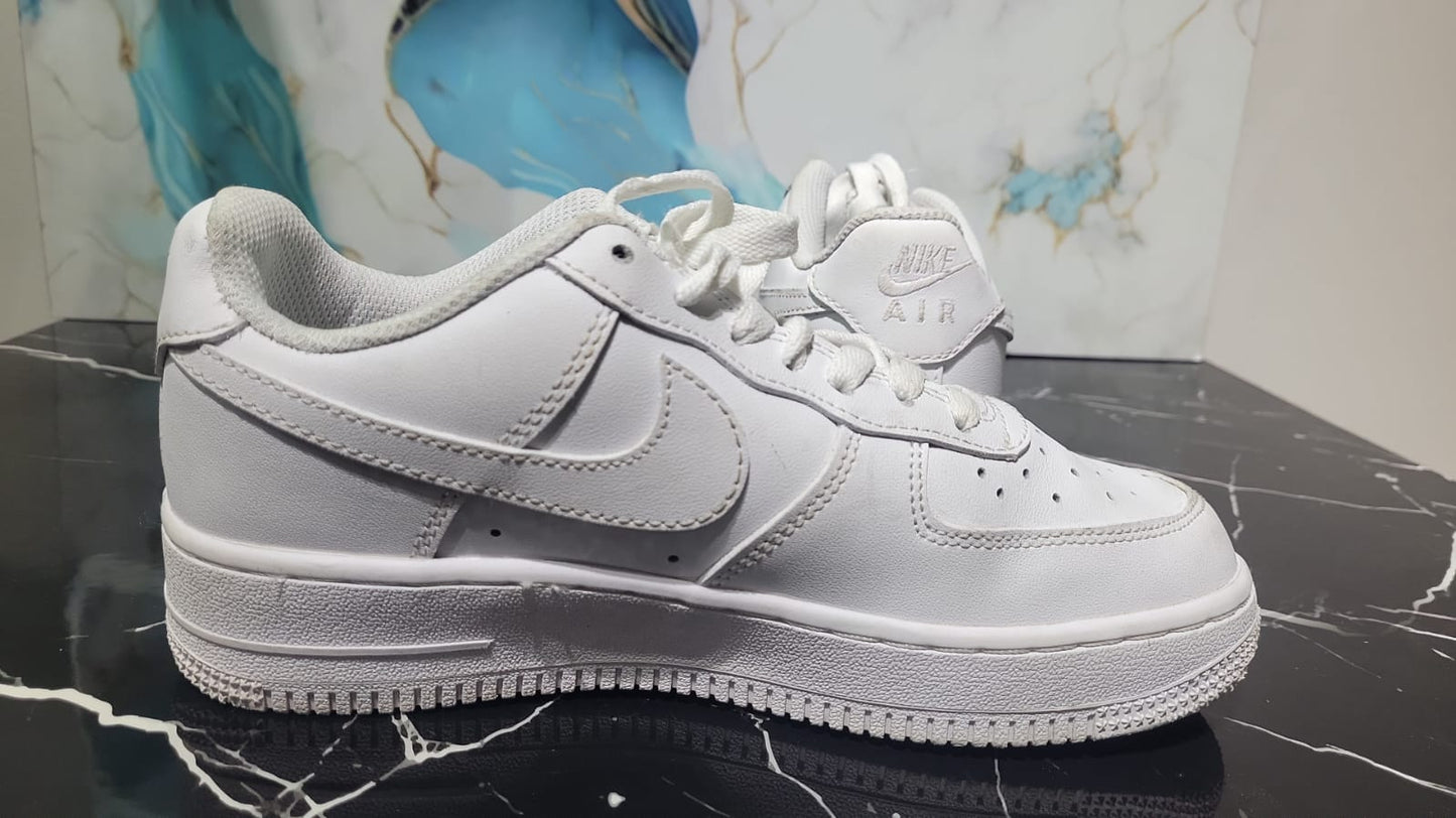 NIKE – Zapatillas Air Force 1 ’07 Low Blanco Unisex