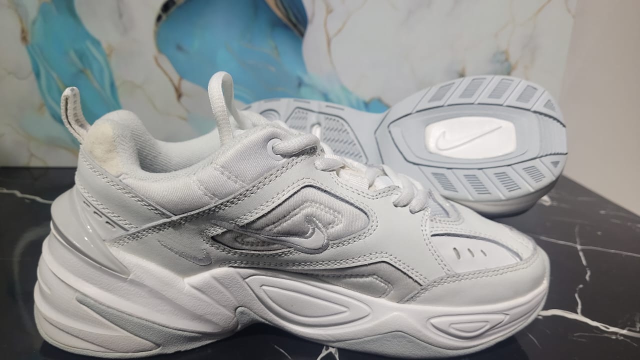 NIKE – Zapatillas Wmns M2K Tekno Pure Platinum para Mujer