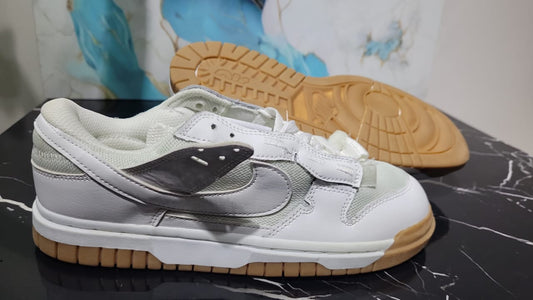 NIKE – Zapatillas Air Dunk Jumbo Remastered “White Gum” – Estilo Audaz y Moderno (UNISEX)
