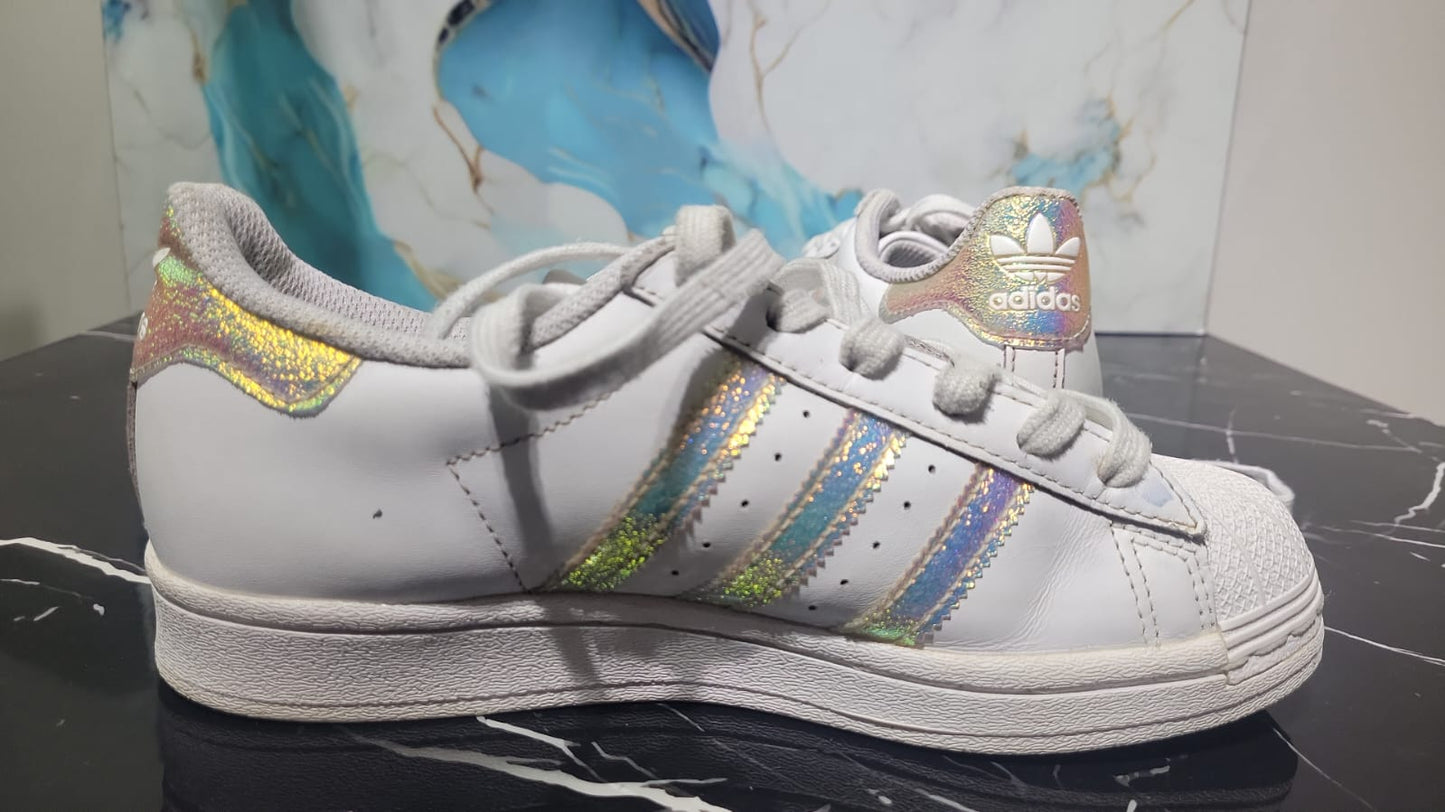 ADIDAS – Zapatillas Superstar Iridescent Stripes para Mujer