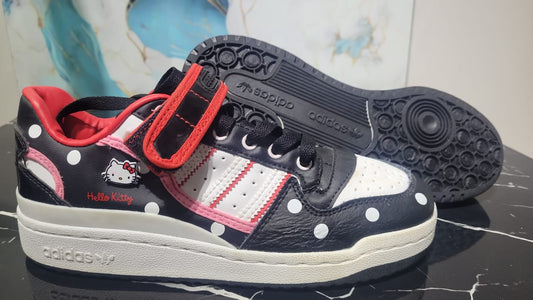 ADIDAS – Zapatillas Hello Kitty Forum Low Polka Dot para Mujer
